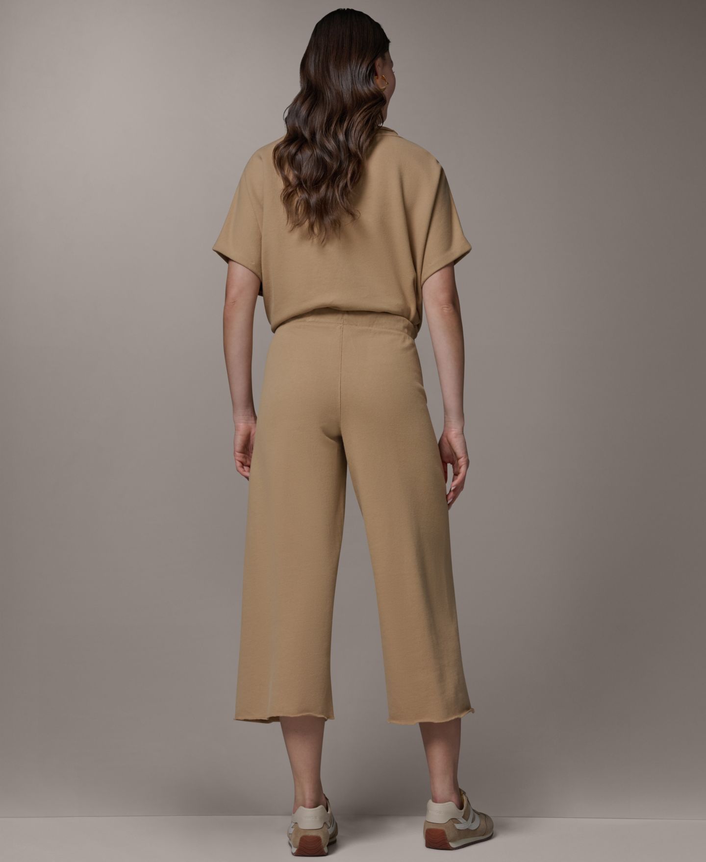 Женские комплекты Donna Karan Weekend Boat Neck Top and Straight-Leg Pull-On Pant, цвет: Кремовый — фото 2