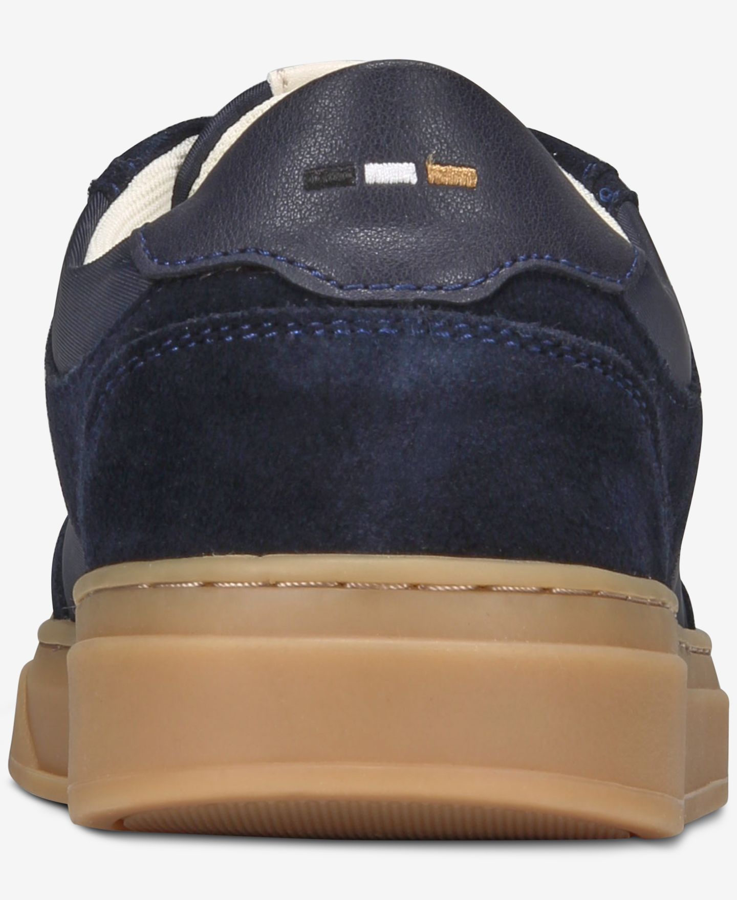 Мужские кроссовки Hugo Boss Kieran Lace-Up Round-Toe, цвет: Тёмный синий — фото 3