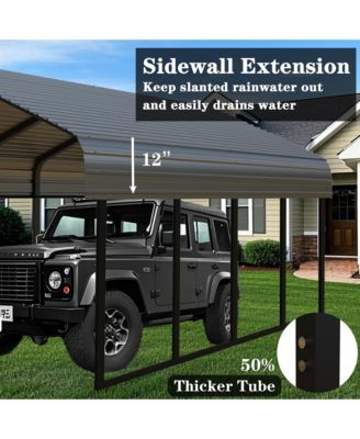 10x20 ft. Stainless Steel Carport Shelter