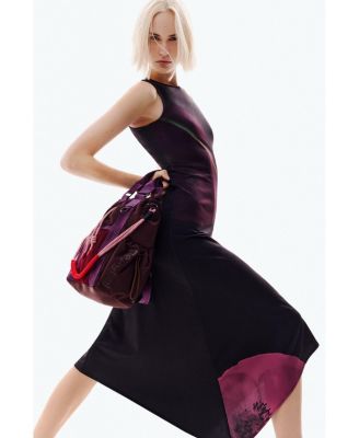 Women's Asymmetric Poppy Dress