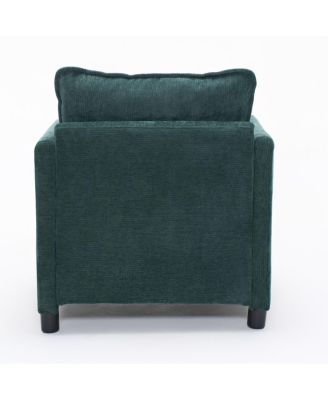 Padded Armchair with 3-Pillow Comfort Set