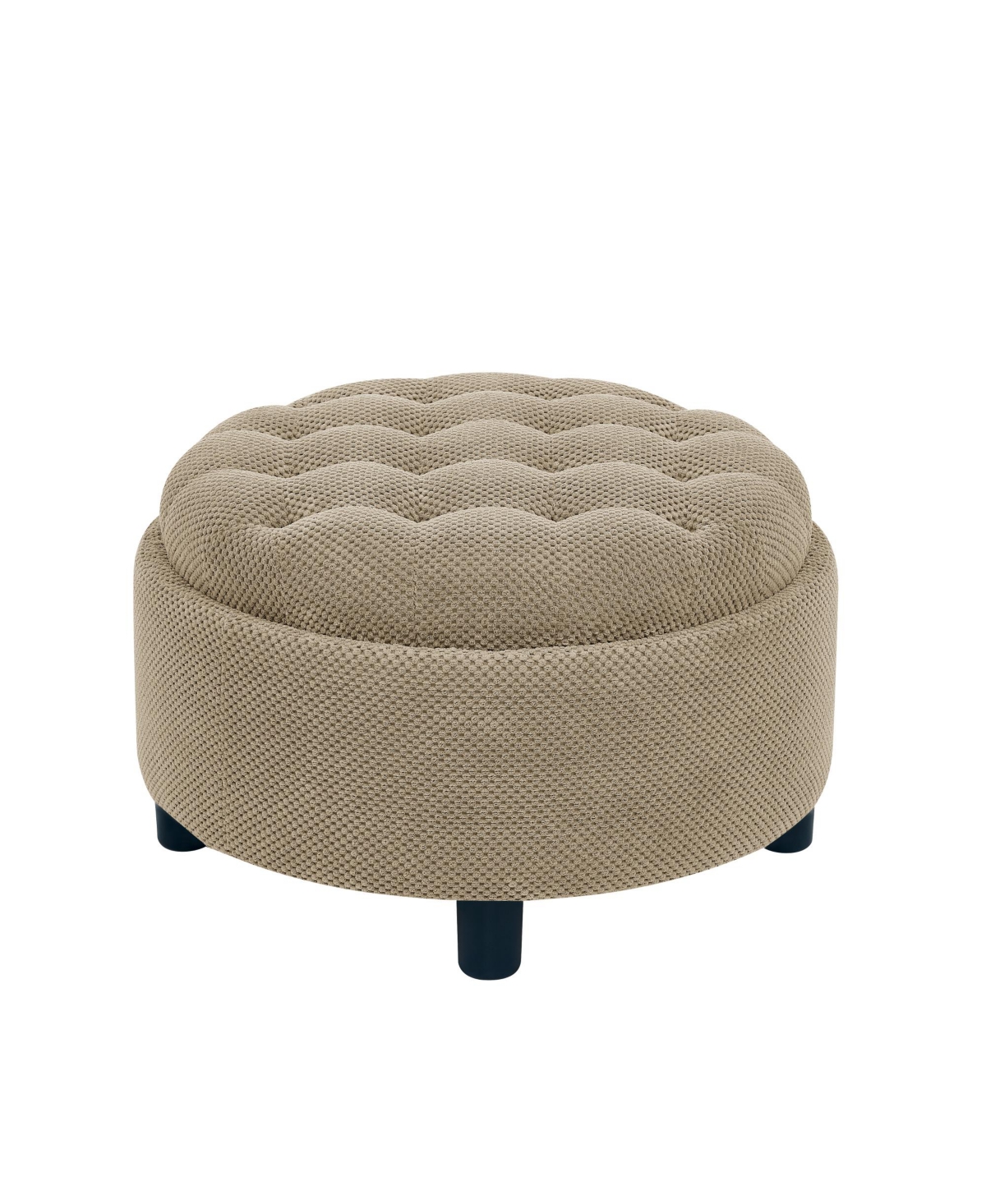 Rainsken Round Storage Ottoman