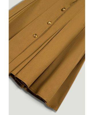 Women's Sleeveless Pleated Mini Dress