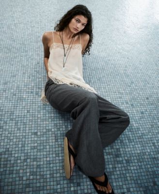 Selection Women's Lace Lyocell Top