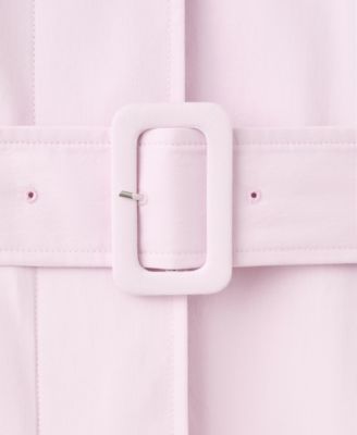 Selection Women's Long Belted Trench Coat