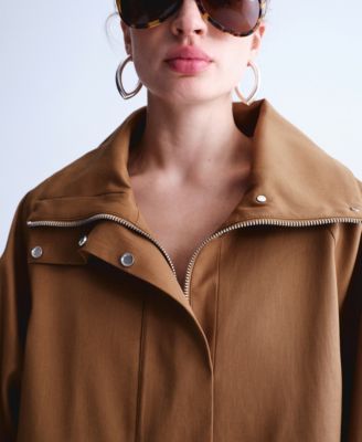 Selection Women's Oversized Funnel Neck Jacket