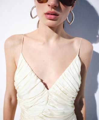 Selection Women's Pleated Fitted Dress