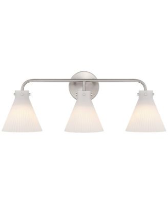 Possini Euro Cielo 24" Wide Brushed Nickel 3-Light Bath Light