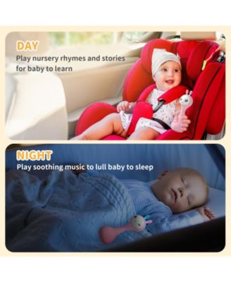 Smarty Bunny Musical Baby Rattle - Light-Up Educational & Sensory Toy with Songs and Color Learning