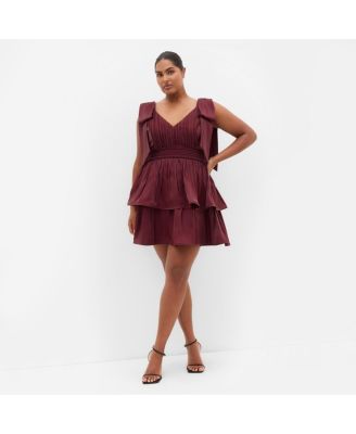 Women's Betty Bow Mini Dress