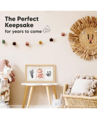 Inkless Baby Hand And Footprint Kit Frame, Mess Free Baby Picture Frame for Newborn