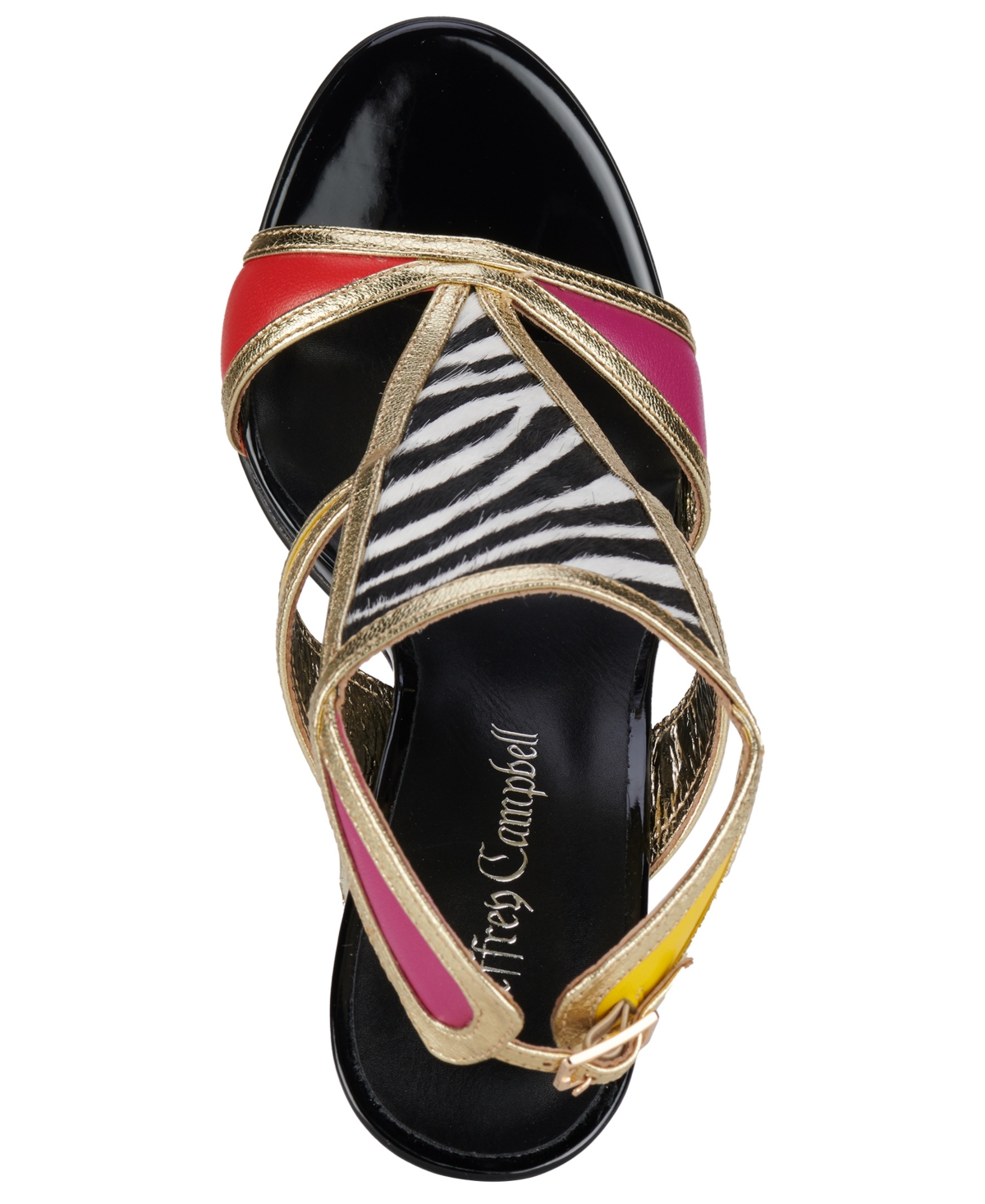 Jeffrey Campbell Women's Kaleido-f T-Starp High Heel Dress Sandals