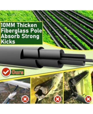 Portable Soccer Goal, Large-Frame Design Built for Long-Term Development, Easy Setup for Backyard, Park or School Training