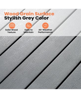 118'' All-Weather Aluminum X-shaped Outdoor Patio Dining Table