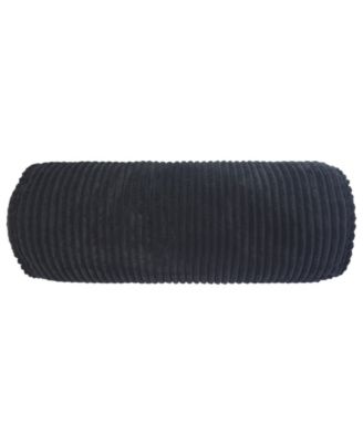 Bowery Corduroy Neckroll Decorative Pillow, 7" x 18"