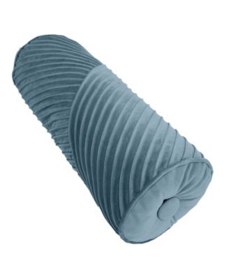 Chelsea Spliced Neckroll Decorative Pillow, 7" x 18"