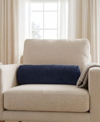 Bowery Corduroy Neckroll Decorative Pillow, 8" x 24"