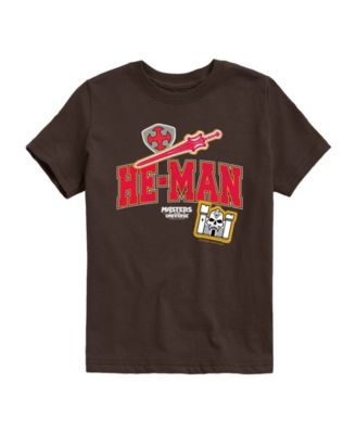 Boys' 8-20 Masters of the Universe He-Man Colligiate Short-Sleeve Graphic T-Shirt