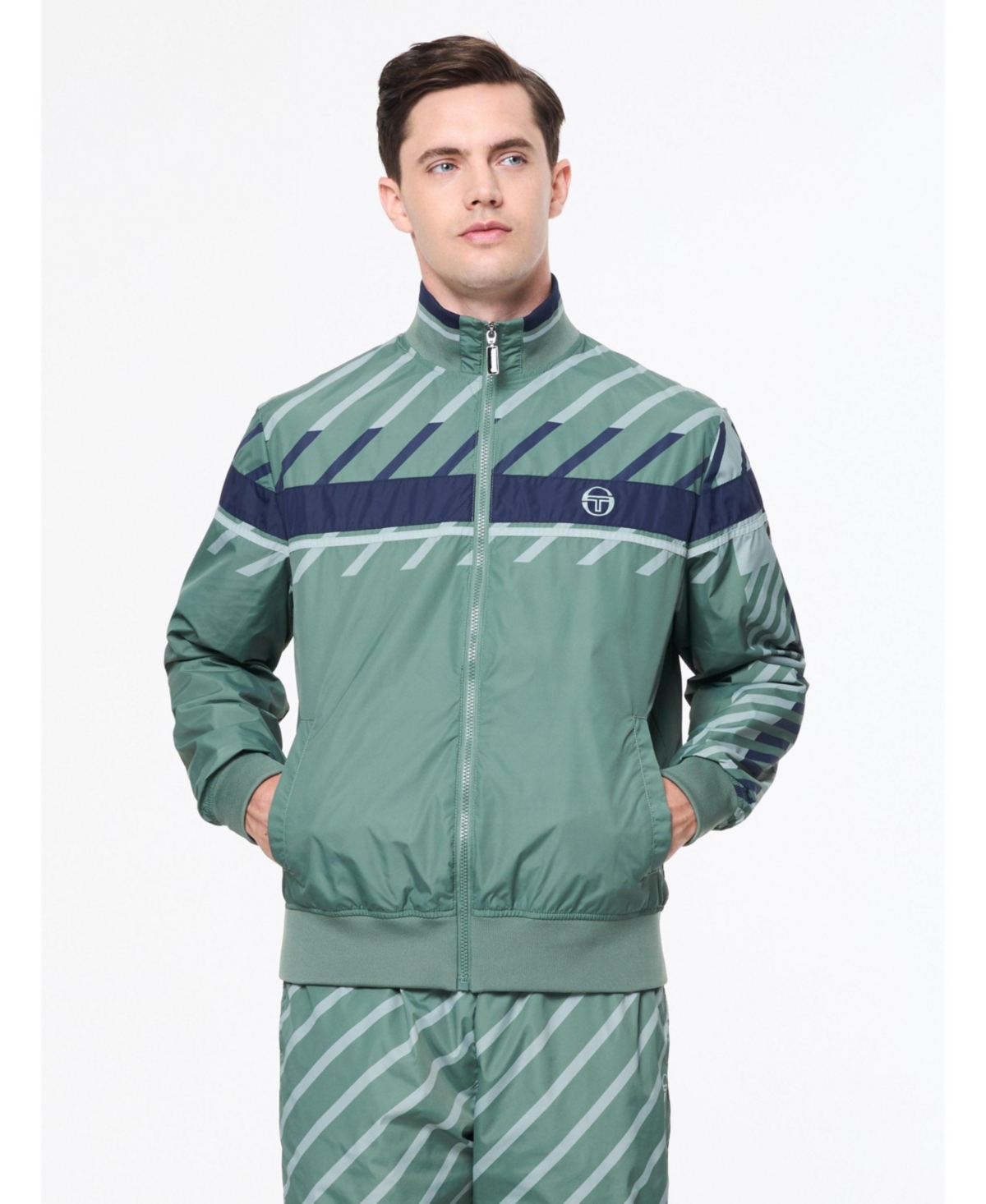 Sergio Tacchini Men's men Quadretto Track Jacket