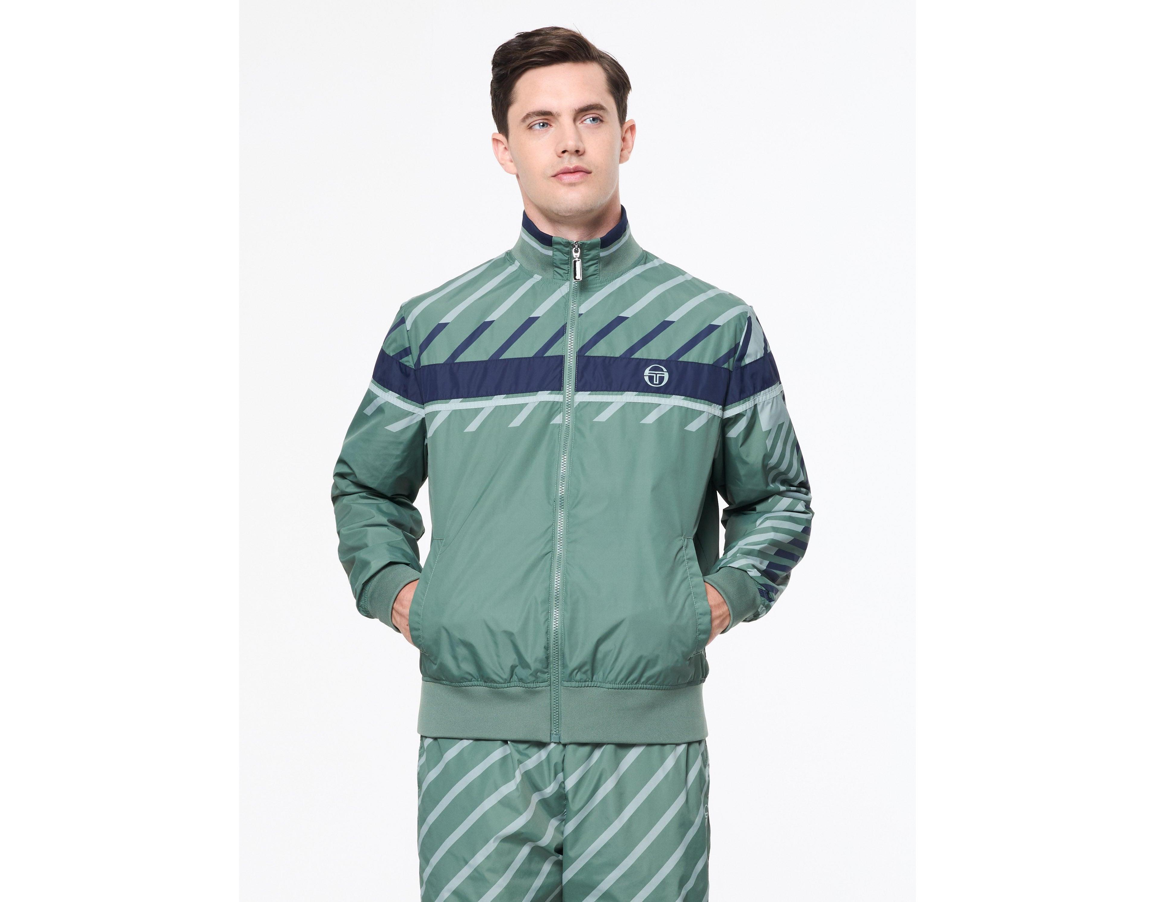 Sergio Tacchini Men's Quadretto Track Jacket