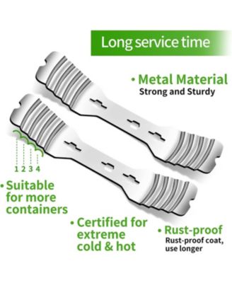 Metal Candle Wick Holders 10 Pack