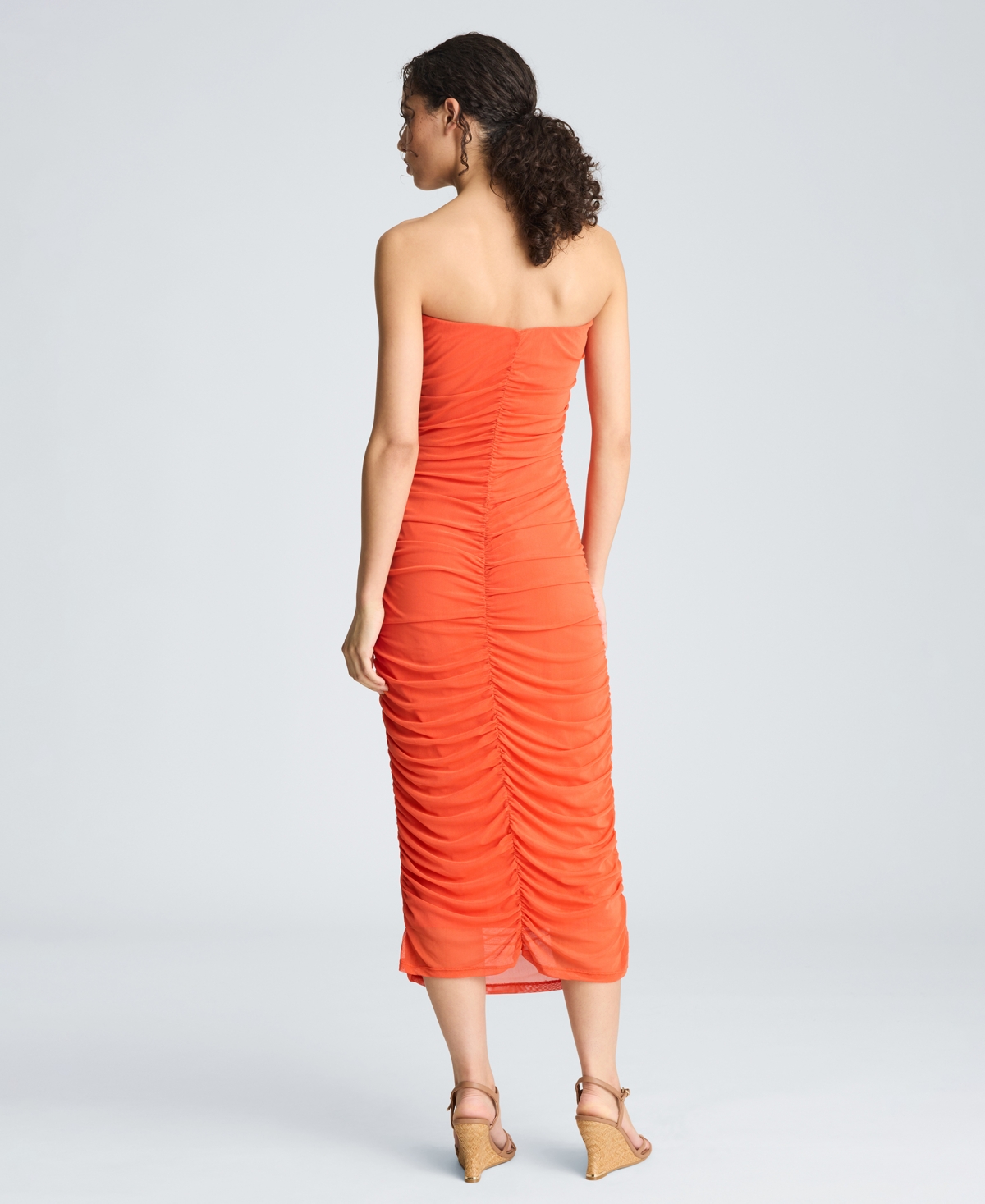 Kenneth Cole Women's Strapless Midi Dress