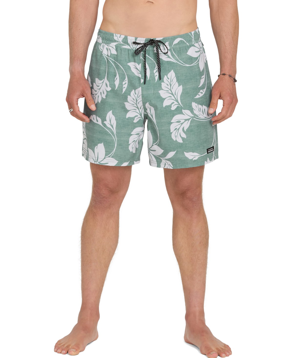 Плавки Quiksilver для мужчин, цветочный принт — Waterman — фото 1