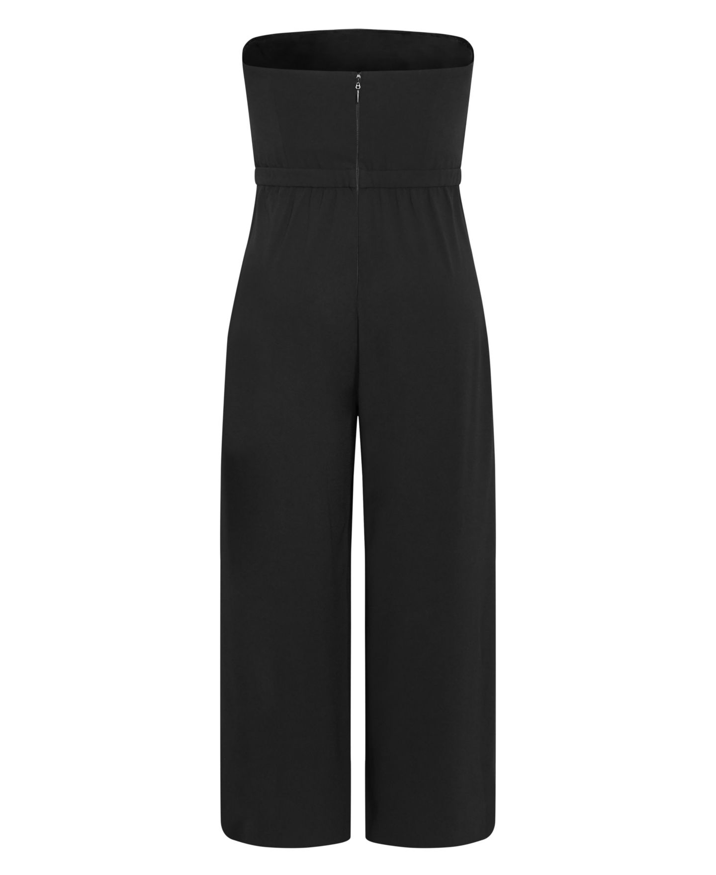Женский комбинезон CITY CHIC Attract Strapless Jumpsuit, цвет: Чёрный — фото 4