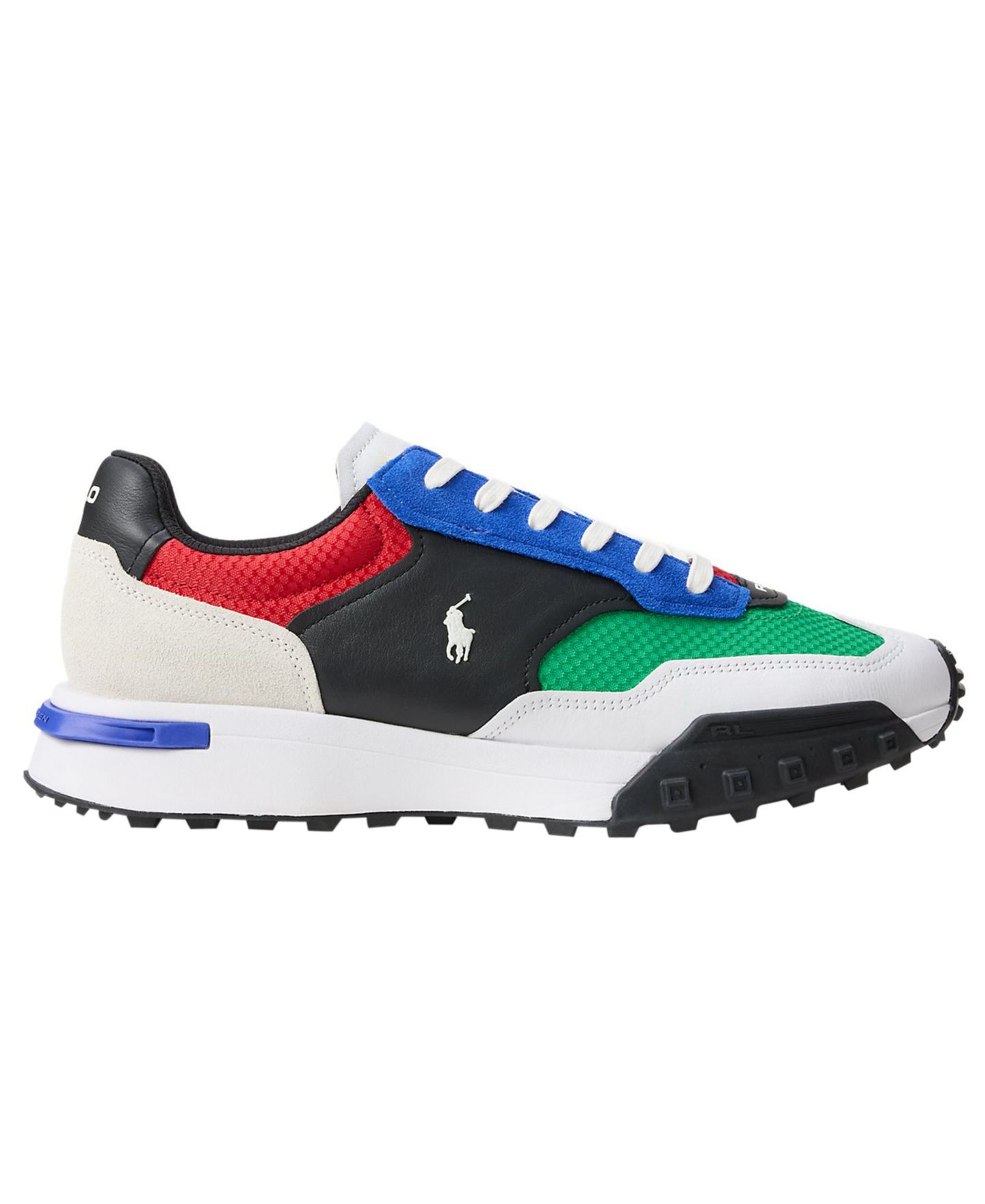 Мужские кроссовки Polo Ralph Lauren Eldridge Low Top Lace-Up, цвет: Белый — фото 2
