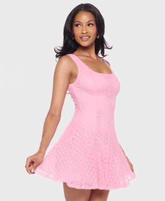 Juniors' & Teen Pink Dresses | Macy's