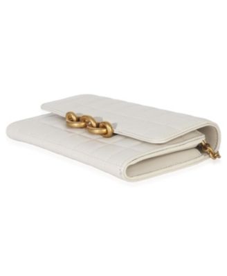 Crema Soft Calfskin Le Maillon Wallet On Chain
