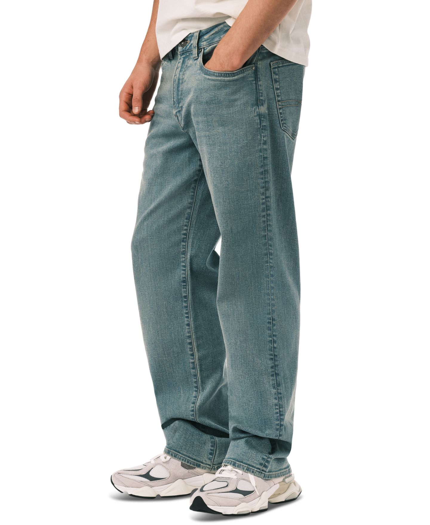 Мужские джинсы Buffalo David Bitton Ruffer Regular-Fit, цвет: Варёный — фото 7