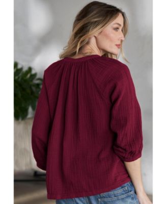 Women's Ocean+Main Gauze Top