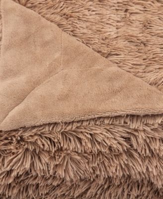 Shaggy Textured Throw, 50" x 60"