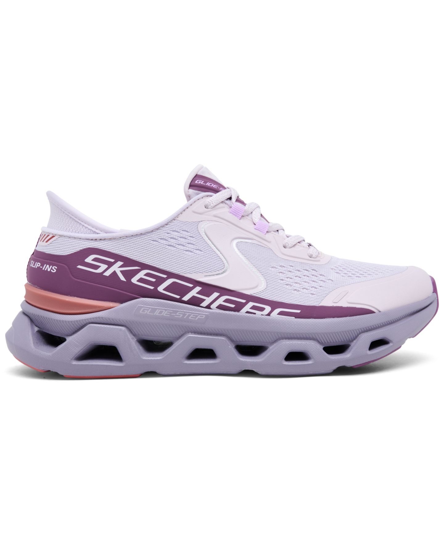 Женские кроссовки Skechers Slip-Ins: Glide-Step Altus Athletic Walking, цвет: Лавандовый — фото 3