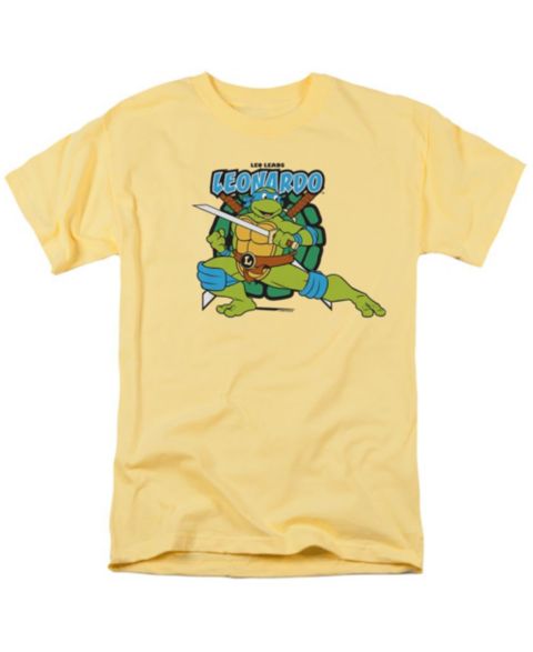 Мужская футболка Logovision Tmnt Leonardo Leads, цвет: Banana