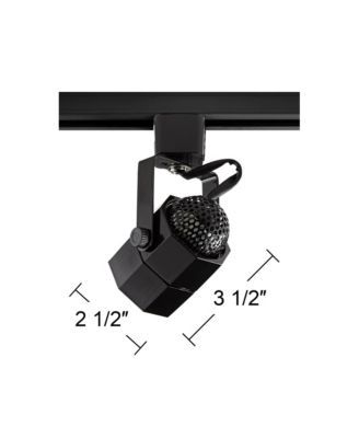 6.5 Watt LED Black Track Head For Juno Track System