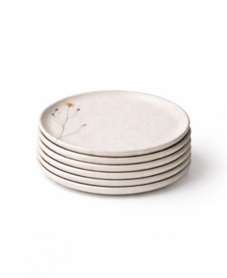 Campestre Stoneware Dinner Plates, Set of 6
