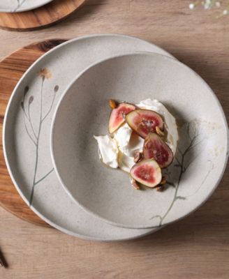 Campestre Stoneware Salad Bowls, Set of 6