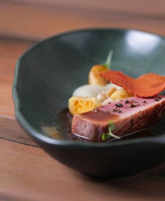 Stoneware Large Deep Oval Platters, Set of 4