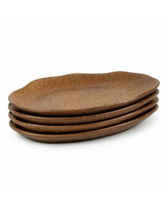 Medium Shallow 11" Oval Platters, Set of 4