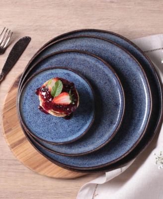 Stoneware Dessert Plates, Set of 6