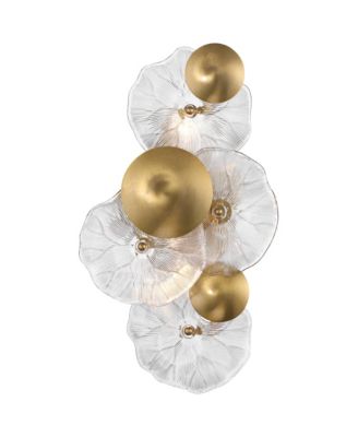 Filoli  Modern 2 Light Wall Sconce Light Lamp Fixture Mount Bathroom Bedroom Hardwired