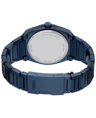 Men's Everett Three-Hand Navy Stainless Steel Watch 42mm