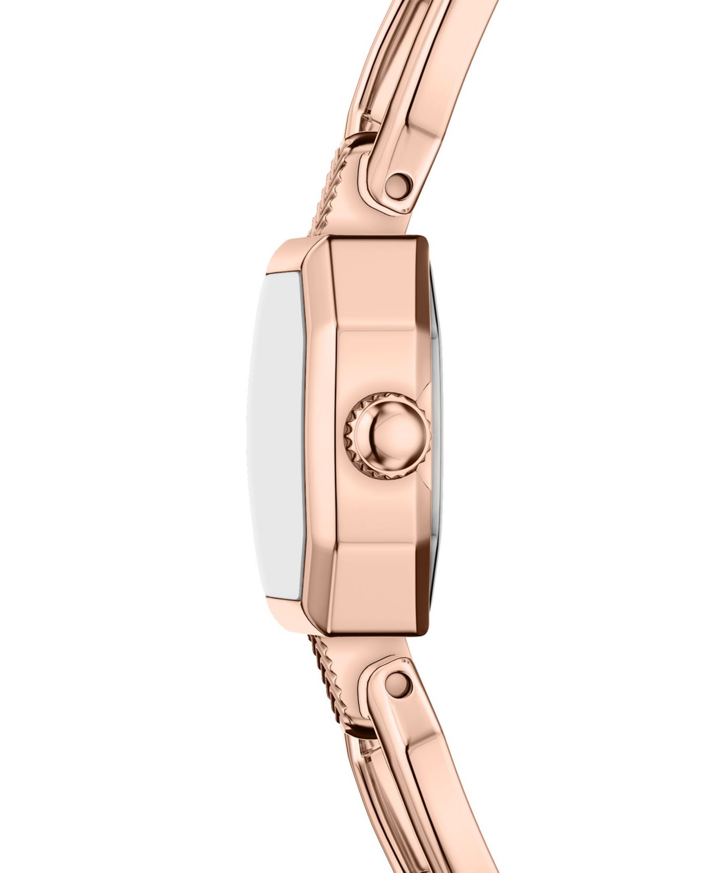 Женские часы Fossil Harlow Mini Two-Hand Rose Gold-Tone Stainless Steel Watch 20mm — фото 3