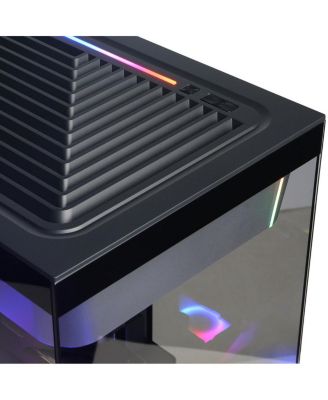 Gamer Supreme Liquid Cooled Gaming Desktop Computer, AMD Ryzen 9 9900X 4.4GHz, 32GB RAM, 2TB SSD, NVIDIA GeForce RTX 5070 12GB, Windows