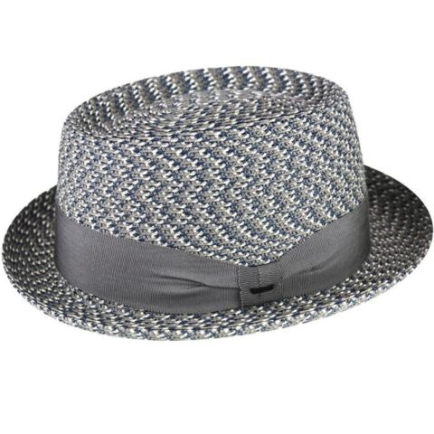 Мужской головной убор Bailey 1922 Waits Pork Pie Hat, цвет: Пепельный