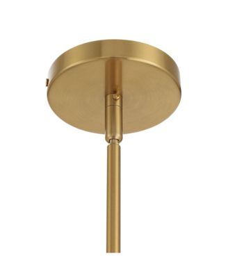 Possini Euro Albaro 27"W Fluted Glass 9-Light Pendant Light