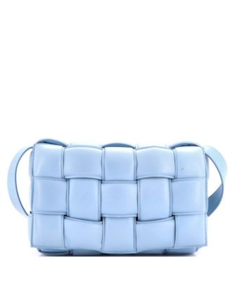 Small Cassette Crossbody Bag Padded Maxi Intrecciato Leather