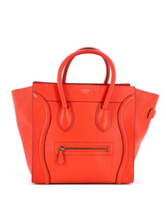 Mini Luggage Bag Grainy Leather